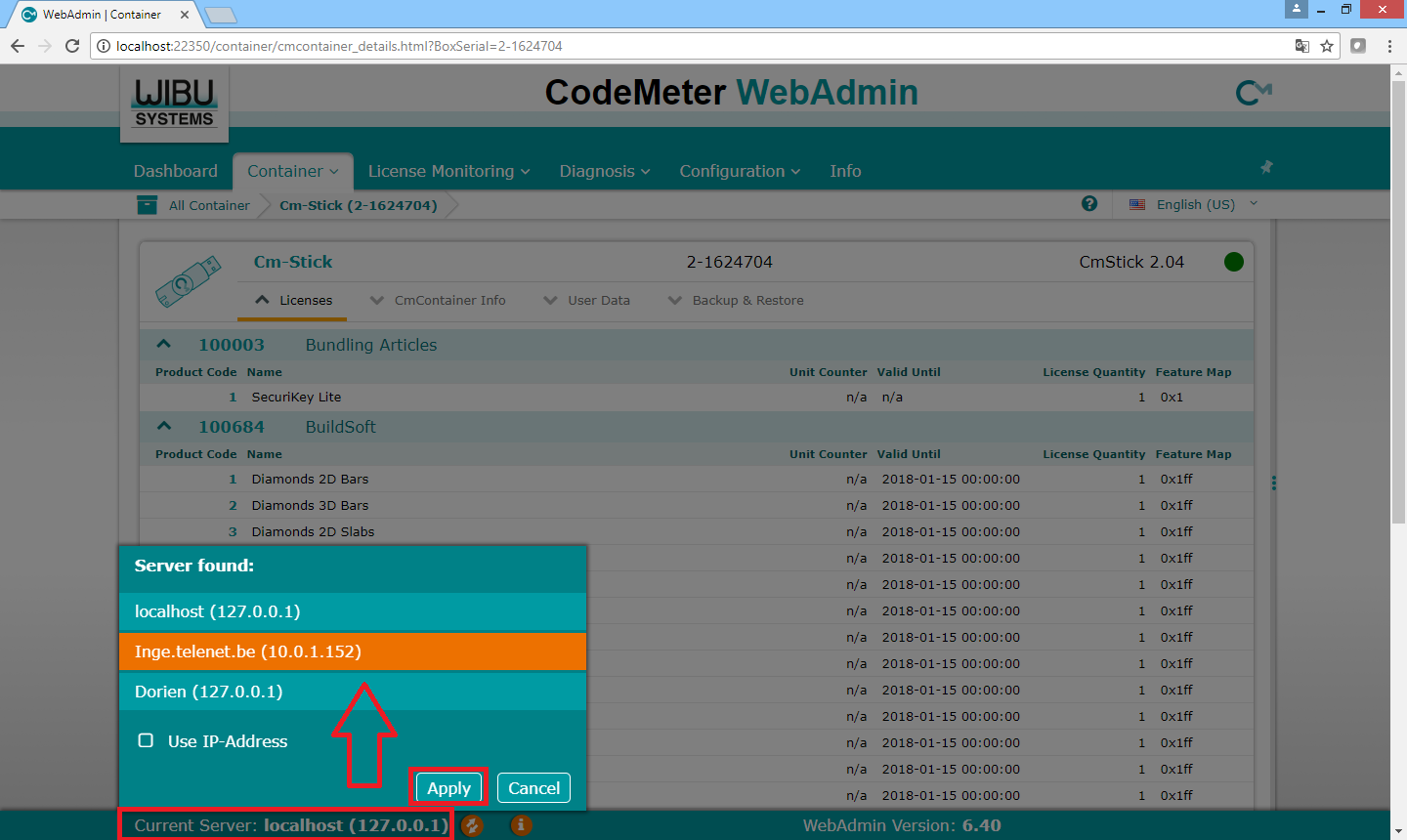 codemeter license server